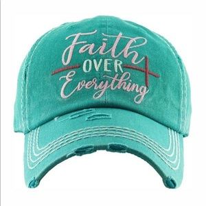 “Faith Over Everything” Dad Hat